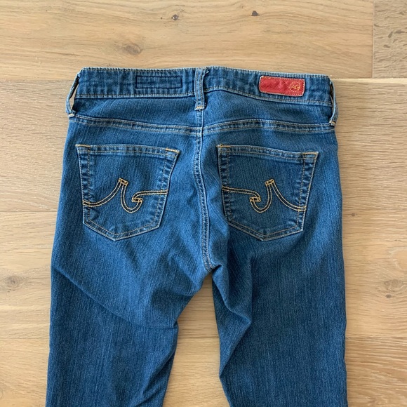 AG ‘the jegging’ skinny blue jeans - Picture 5 of 8